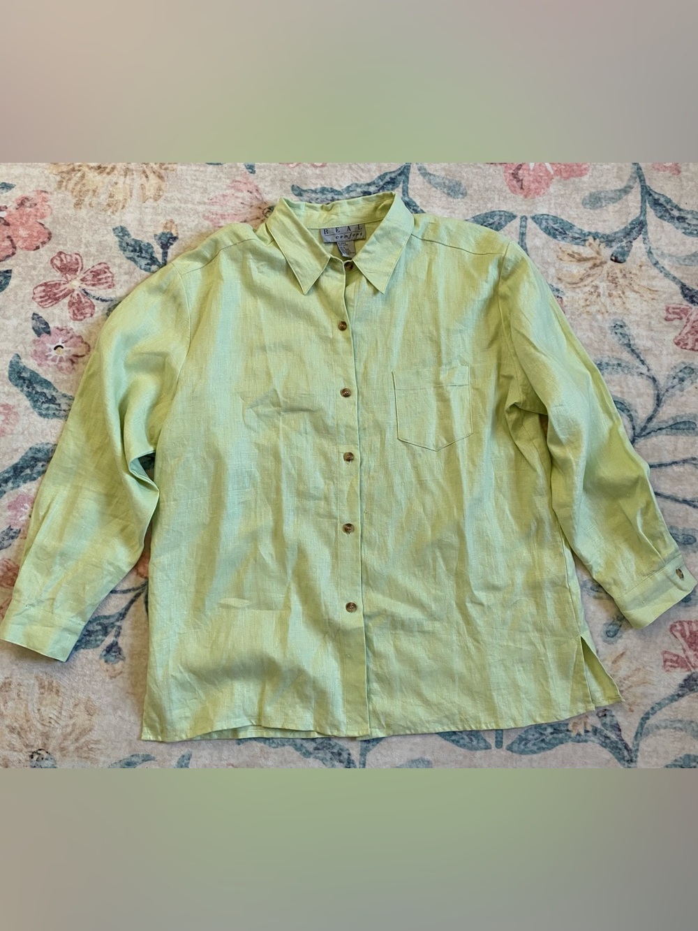 New Linen Button-Down Shirt - Picture 6 of 6